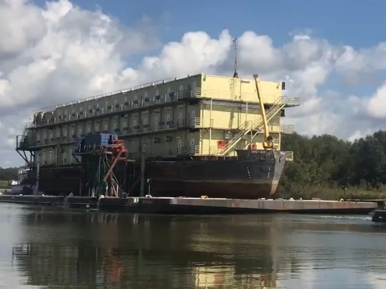 580-bed K3 accommodation barge deployed for Puerto Rico hurricane response